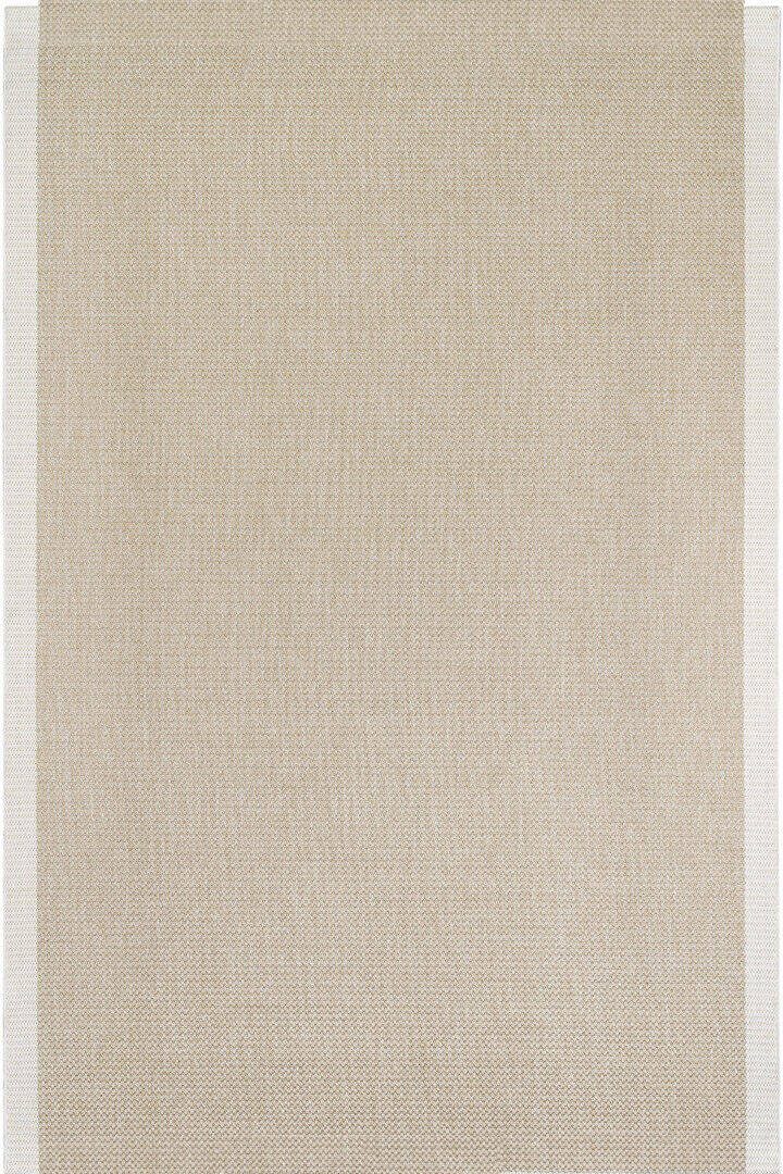 Agra Özel Ölçü Kesme Beyaz Bordürlü Bej Sisal Dokuma Kolay Temizlenen Yolluk Halı Ar04 - 3