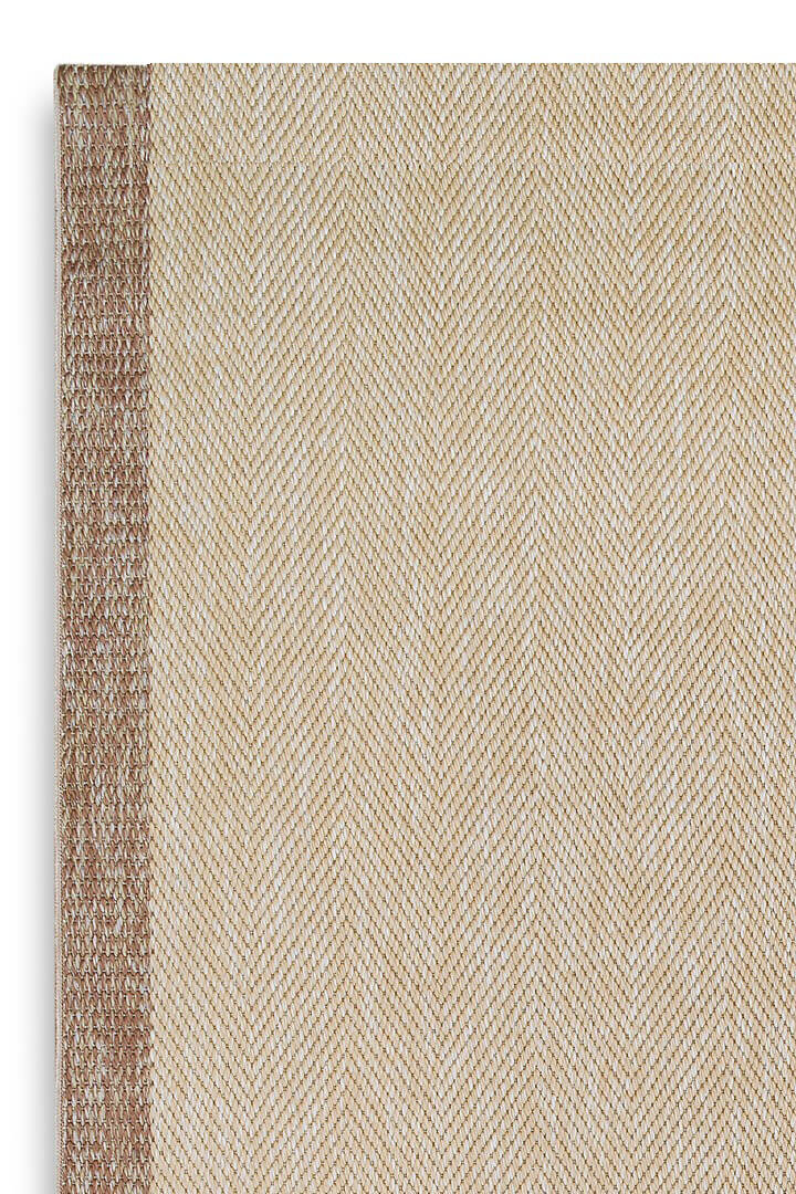 Agra Özel Ölçü Kesme Vizon Bordürlü Bej Sisal Dokuma Kolay Temizlenen Yolluk Halı Ar02 - 4