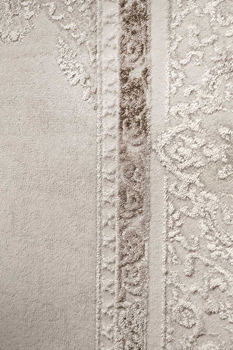 Alya Klasik Oryantal Tasarım Göbekli Halı Al03 Kahve - Frenda (1)