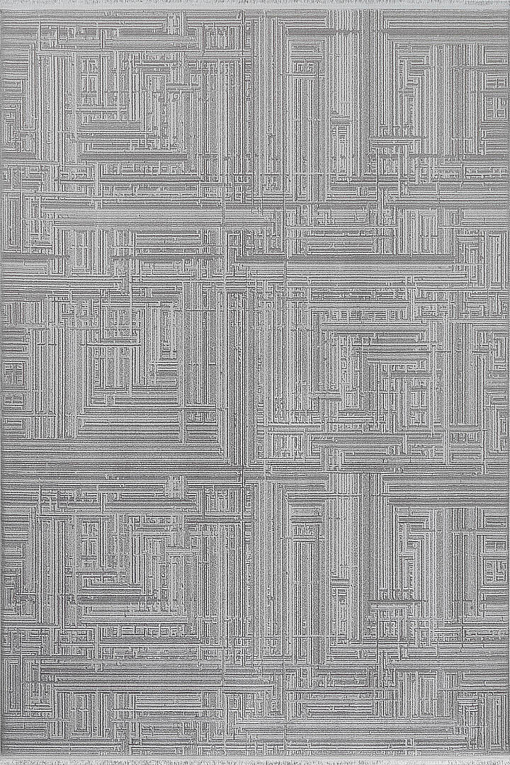 Alya Modern İtalyan Tasarım Makine Halısı Al01 Kemik - 1