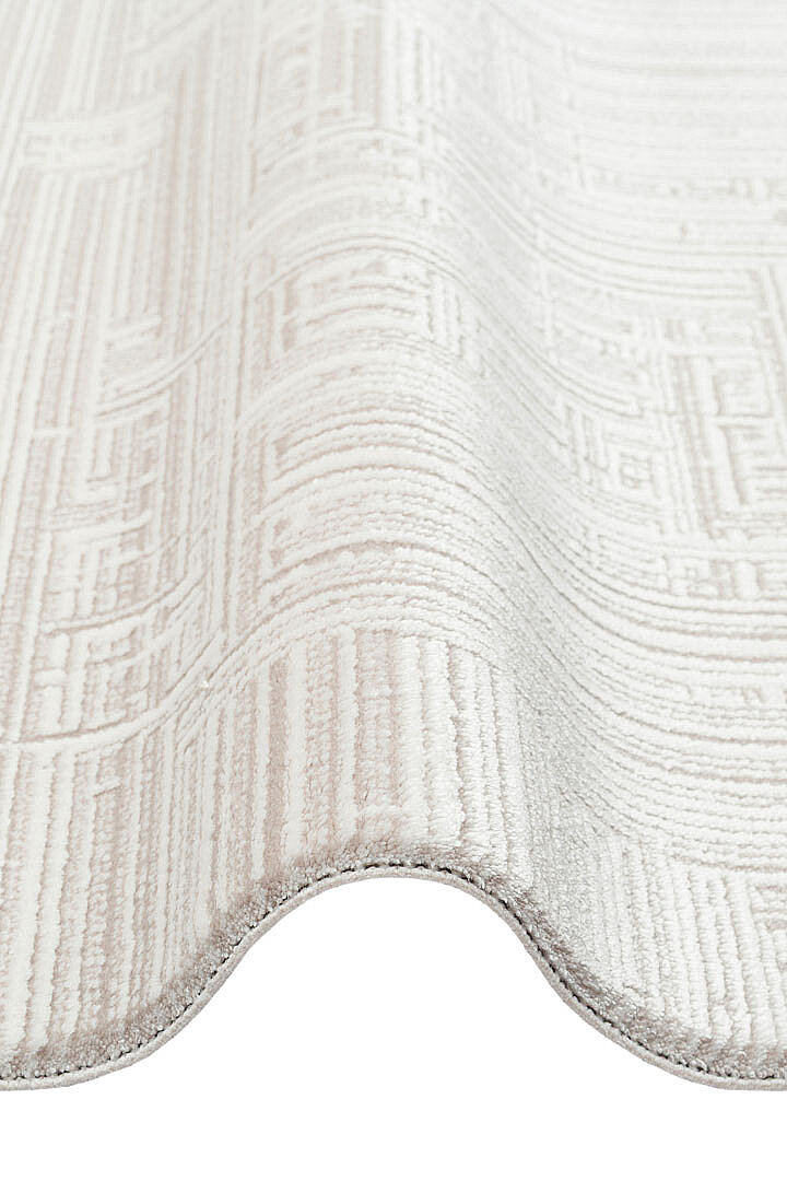 Alya Modern İtalyan Tasarım Makine Oval Halı Al01 Kemik - Frenda (1)