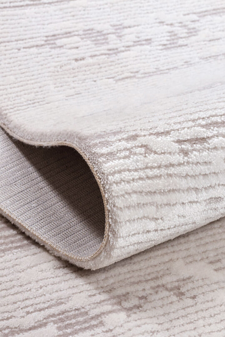 Alya Modern Tasarım Makine Halısı 20434 Kemik - 4