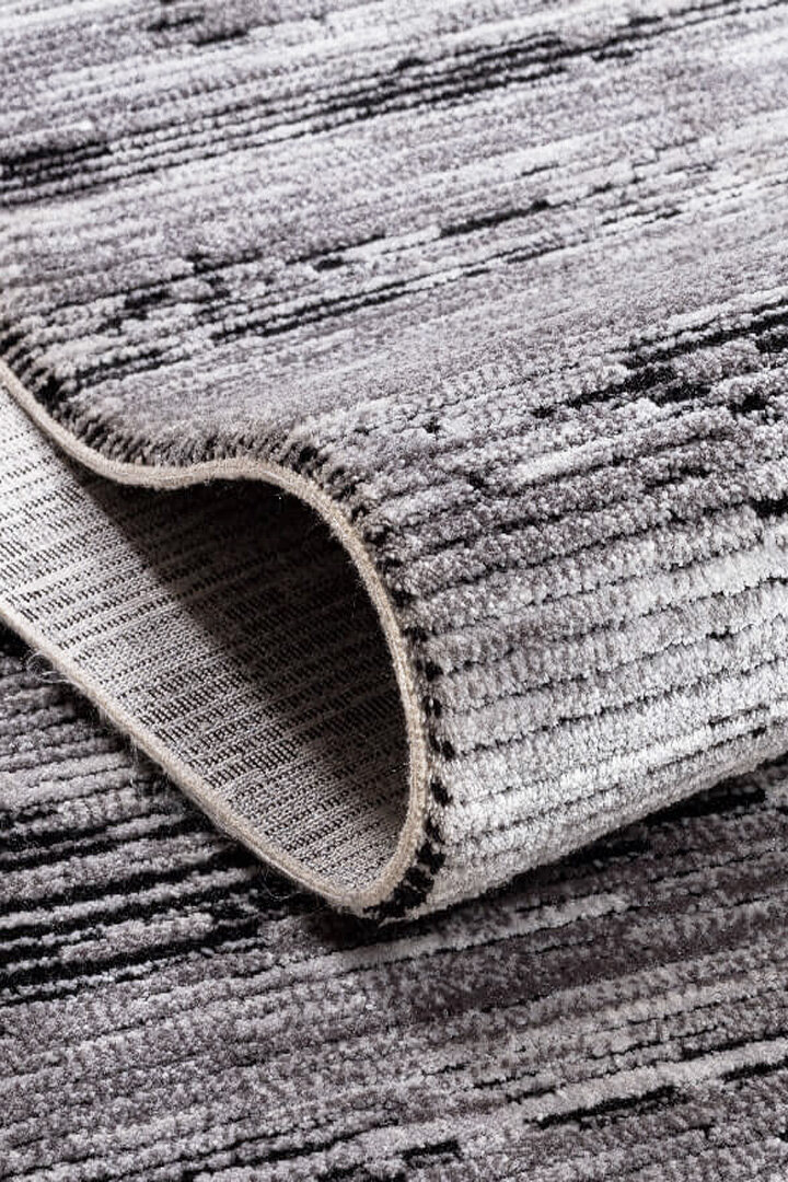 Alya Modern Tasarım Makine Halısı 20434 Siyah - 4