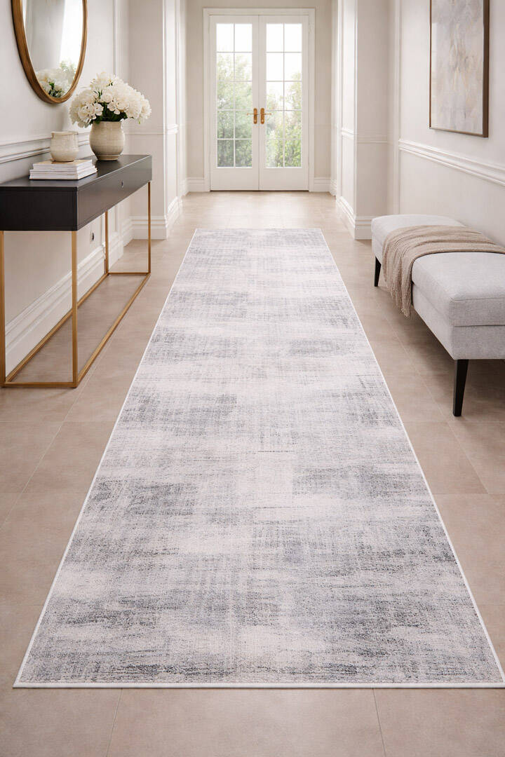 Alya Modern Tasarım Makine Halısı 20440 Gri - 2