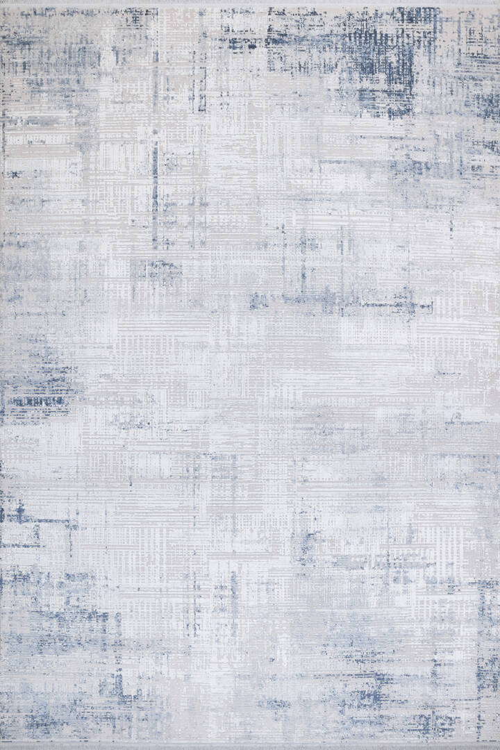 Alya Modern Tasarım Makine Halısı 20440 Mavi - 1