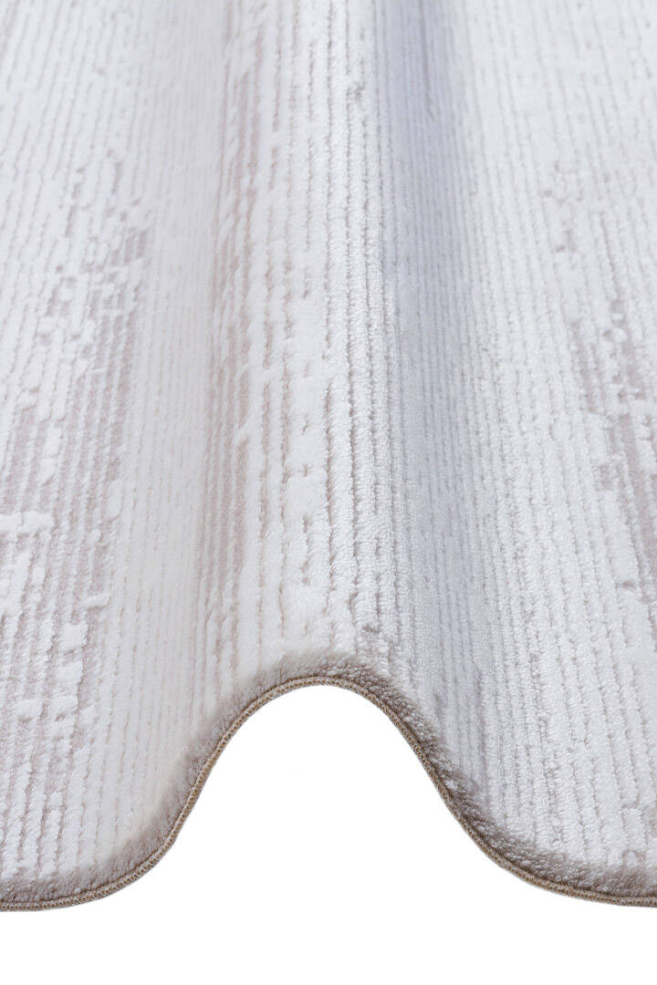 Alya Modern Tasarım Makine Oval Halı 20434 Bej - 2