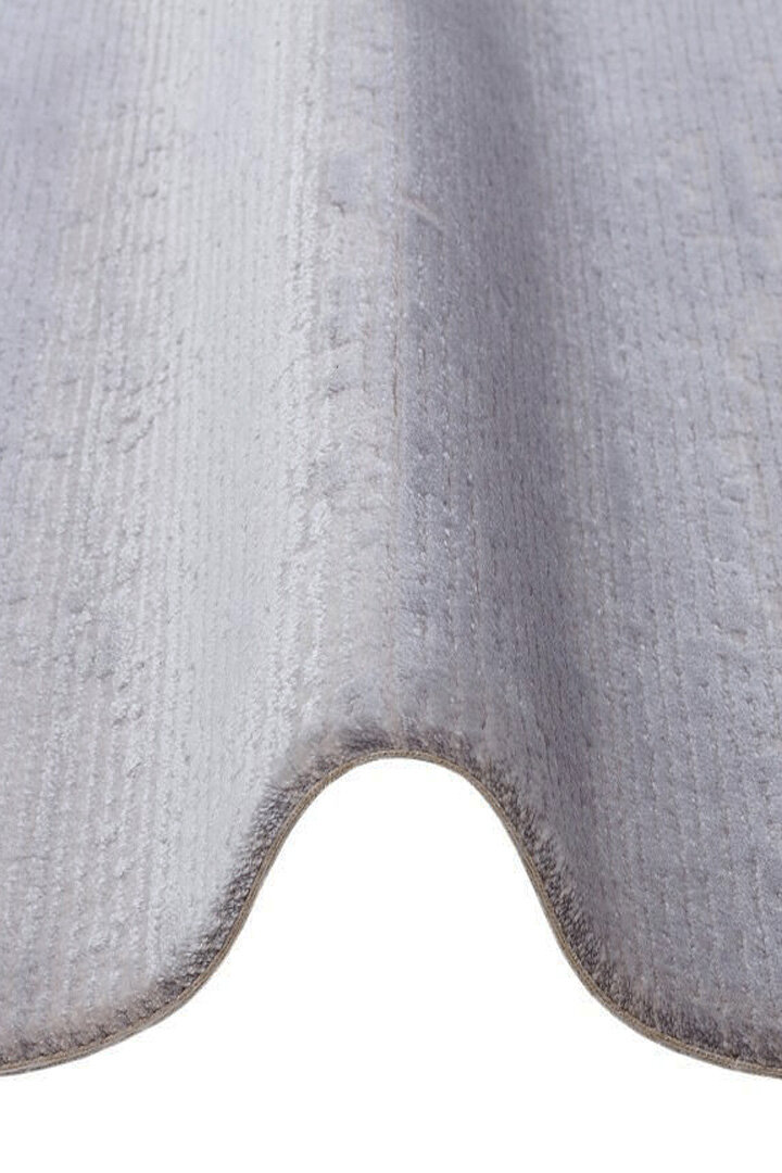 Alya Modern Tasarım Makine Oval Halı 20434 Gri - 2