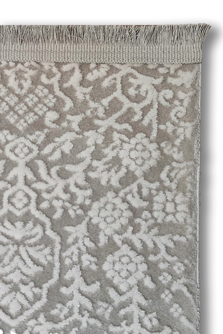 Alya Modern Tasarım Makine Oval Halı 29459 Kemik - 5