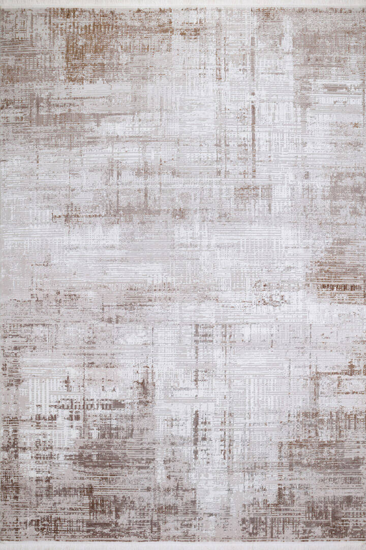 Alya Modern Tasarım Makine Yolluk Kesme Halı 20440 Bej - 2