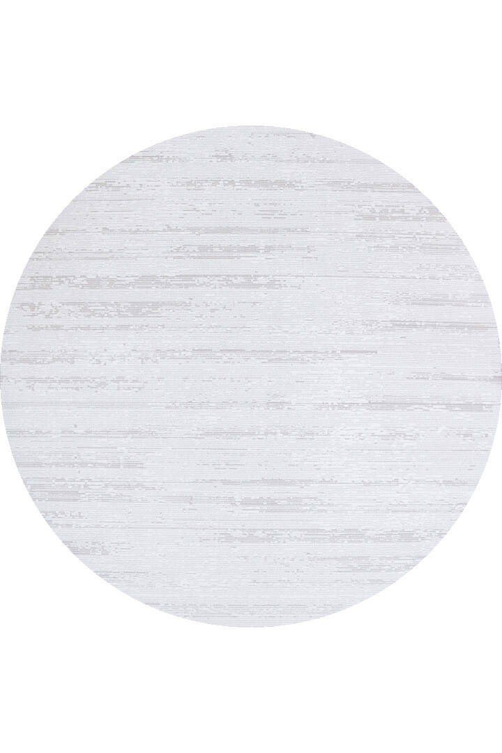 Alya Modern Tasarım Makine Yuvarlak Halı 20434 Bej - 1