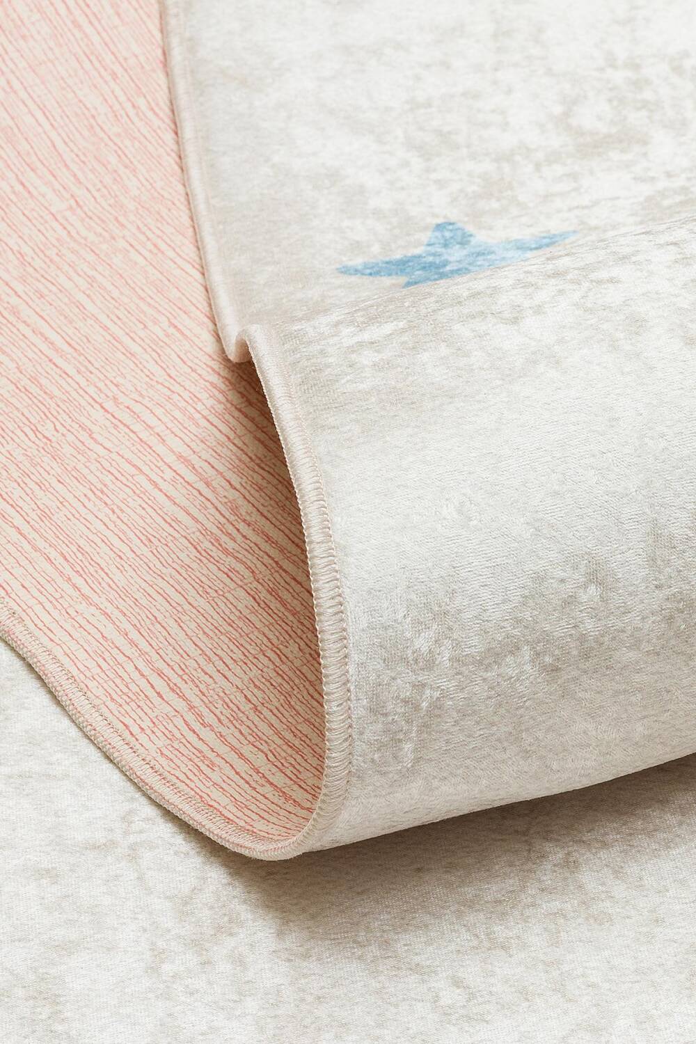 Araba Desenli Kaymaz Deri Taban Yıkanabilir Çocuk Halısı - 5