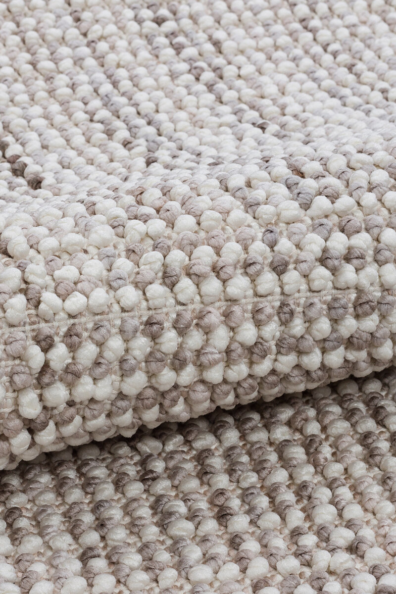 Bengal Puf Kabartmalı Yumuşak Halı Bn02 Gri - 5