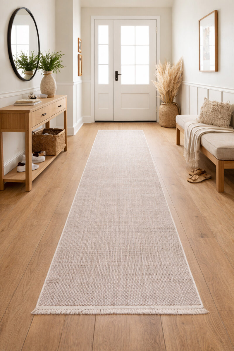 Bengal Puf Kabartmalı Yumuşak Halı Bn02 Gri - 3