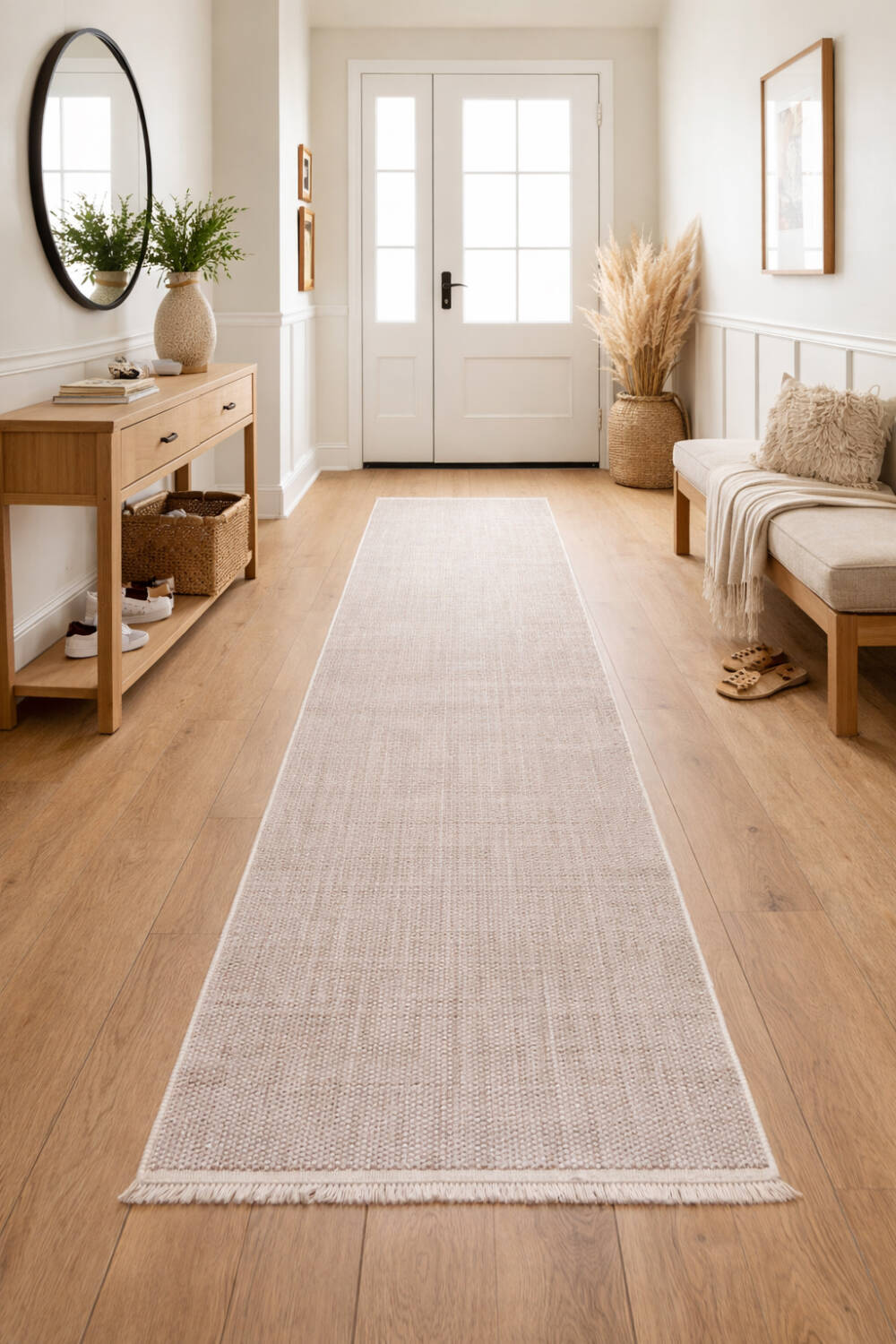 Bengal Puf Kabartmalı Yumuşak Halı Bn02 Gri - 3