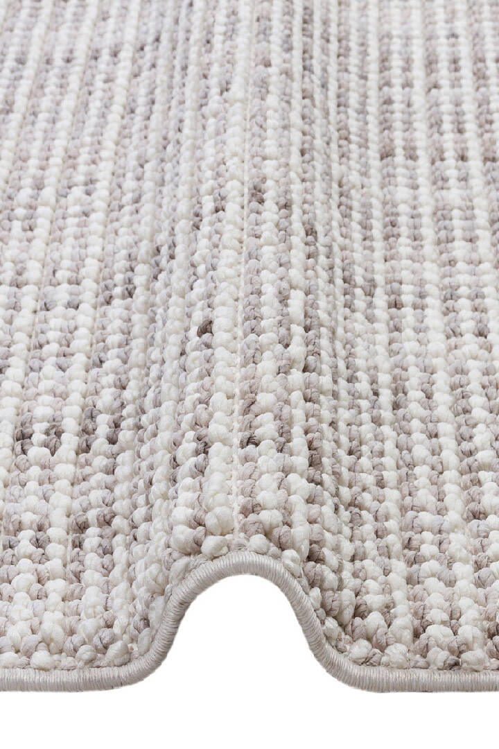 Bengal Puf Kabartmalı Yumuşak Oval Halı Bn02 Gri - 2