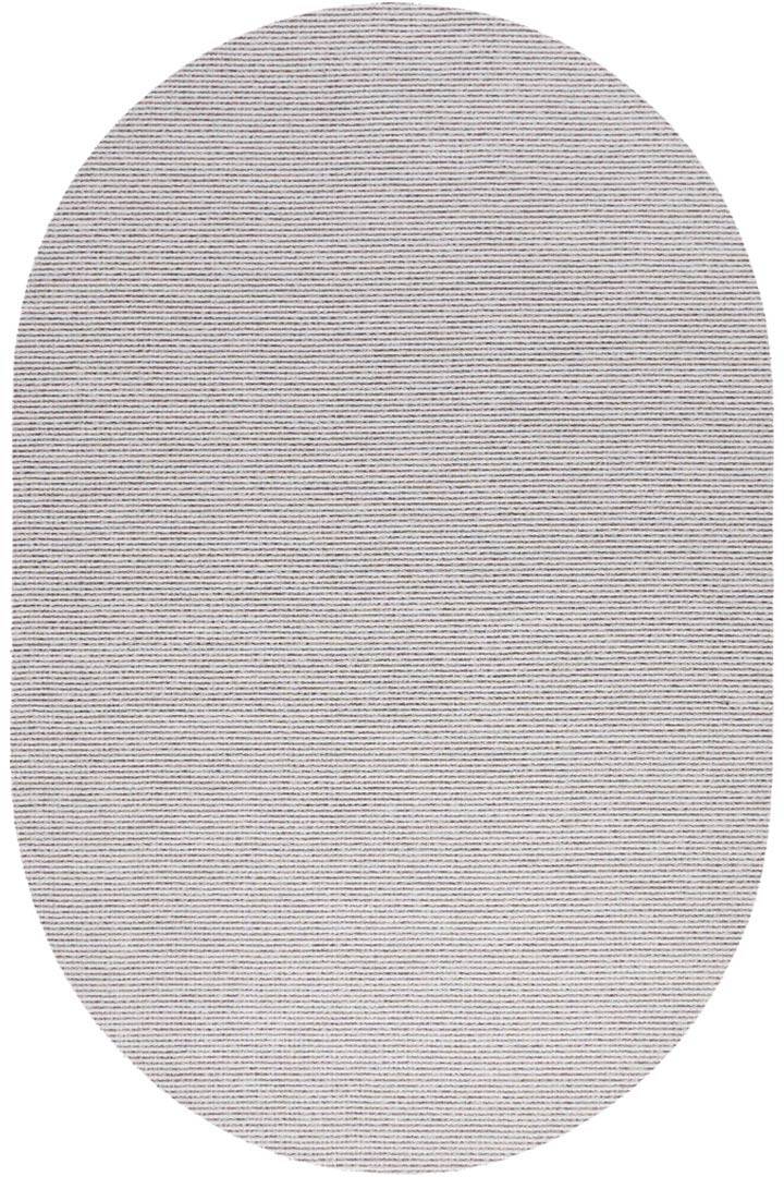 Bohem Şönil Pamuklu Jaipur Örgülü Kilim Dokuma Oval Halı Jp03 Kahve - 1