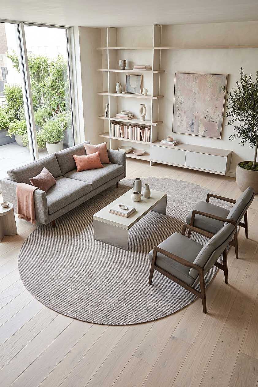 Bohem Şönil Pamuklu Jaipur Örgülü Kilim Dokuma Oval Halı Jp03 Kahve