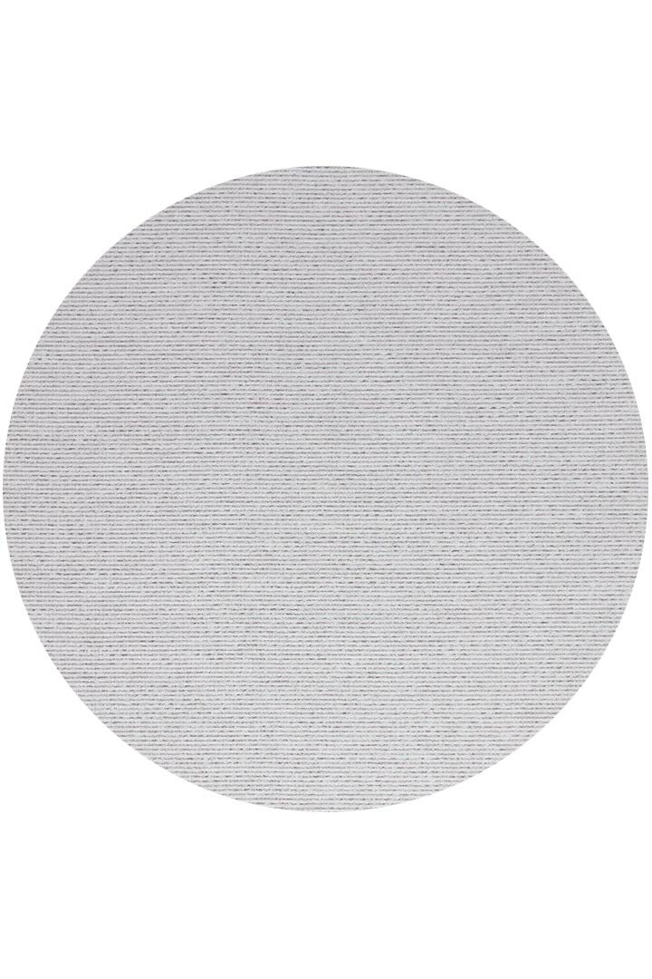 Bohem Şönil Pamuklu Jaipur Örgülü Kilim Dokuma Yuvarlak Halı Jp01 Gri 