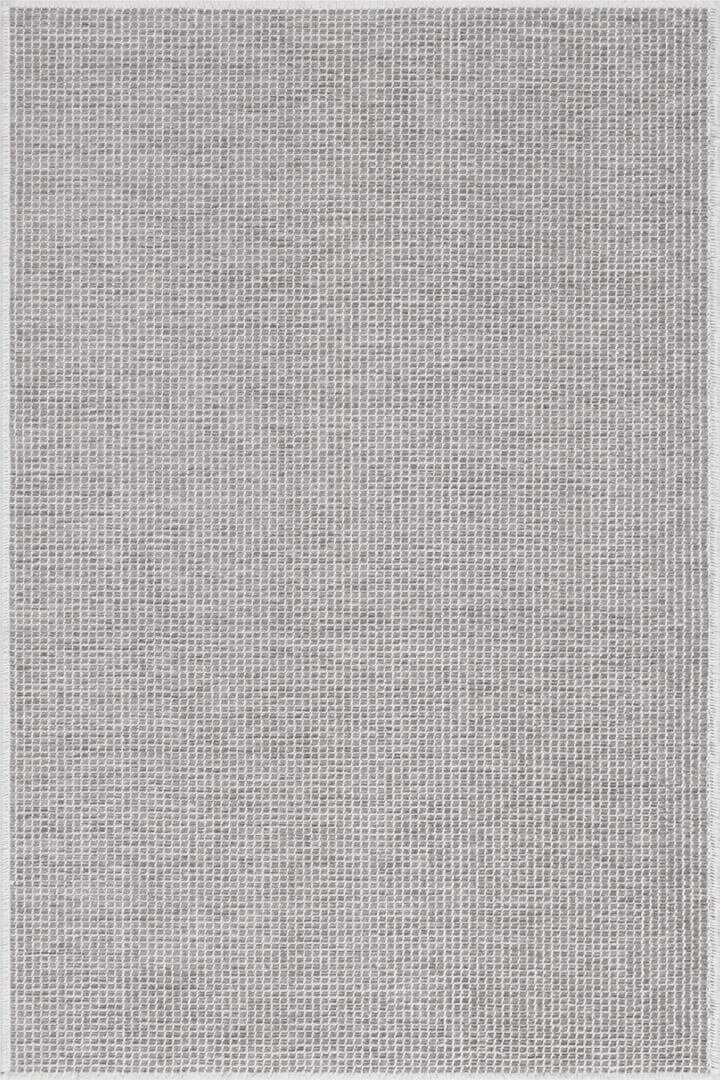 Divan Şönil Pamuklu Tek Renk Desensiz Kilim Yolluk Kesme Halı Hr-5841 Açık Gri - 2