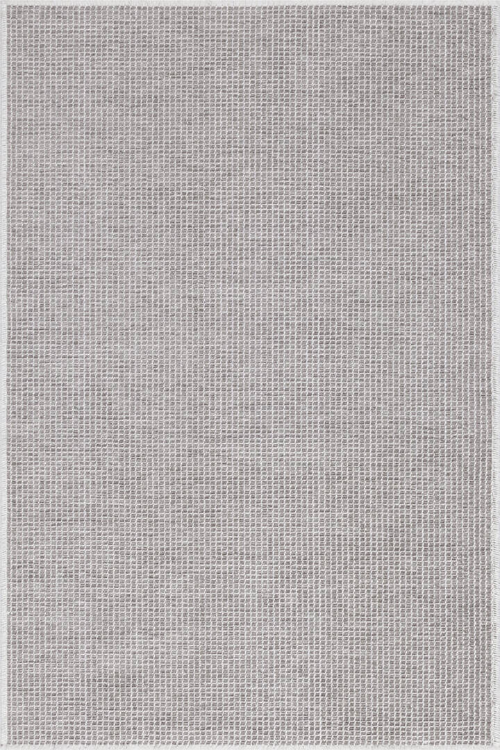 Divan Şönil Pamuklu Tek Renk Desensiz Kilim Yolluk Kesme Halı Hr-5841 Açık Gri - 2