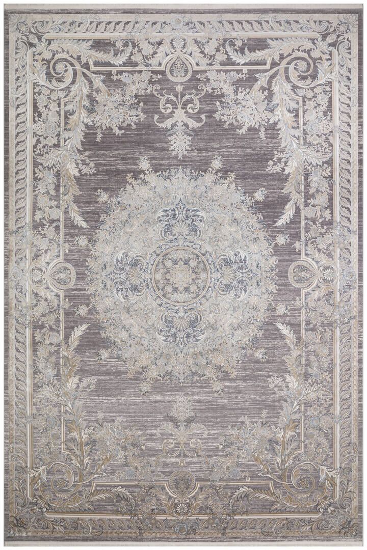 Elegance Saphire Klasik Salon Halısı Sa04 Gri - Frenda
