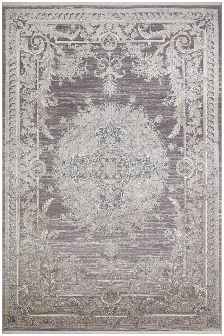 Elegance Saphire Klasik Salon Halısı Sa04 Gri - 1