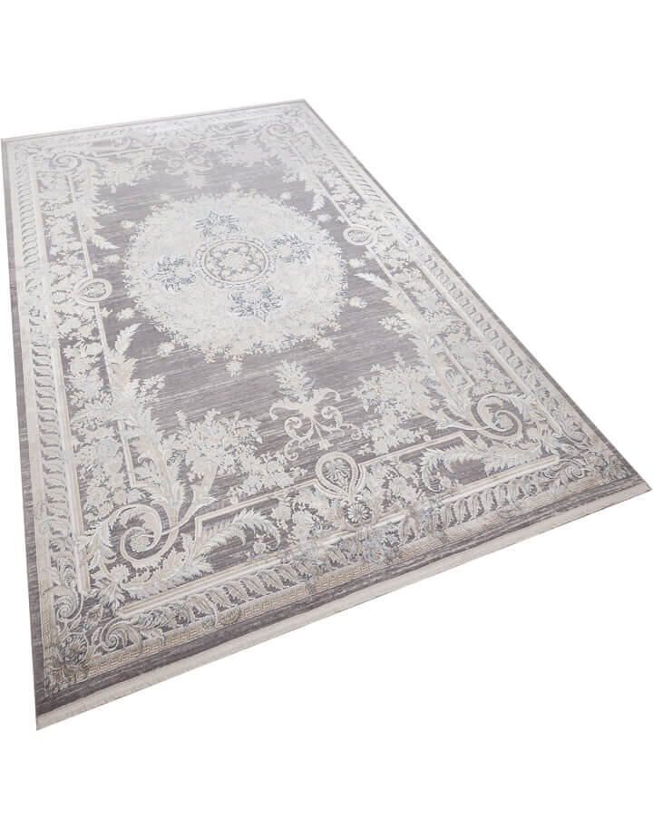 Elegance Saphire Klasik Salon Halısı Sa04 Gri - 4