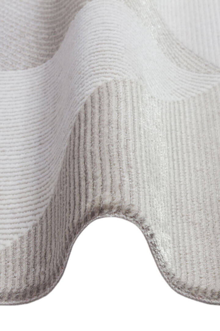 Etnik Craft Madre Modern Desenli Halı Md04 Gri - 4