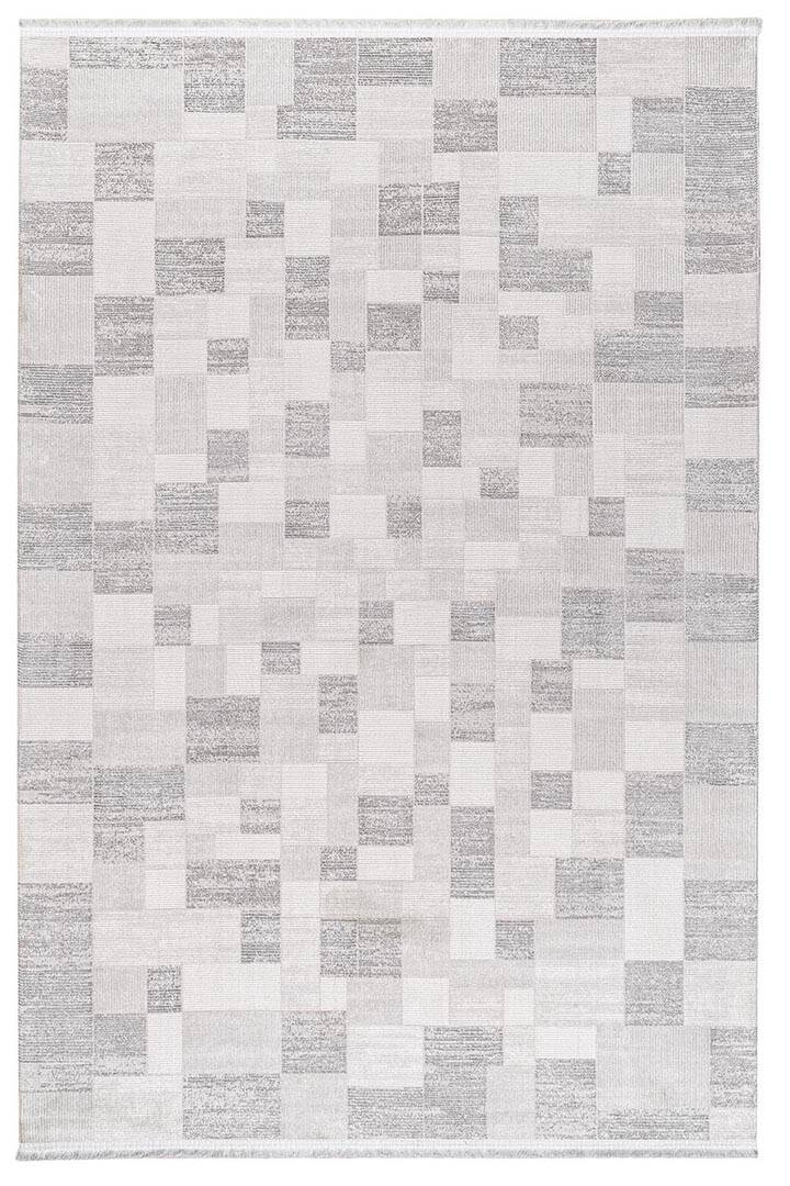 Etnik Craft Madre Modern Desenli Halı Md06 Gri - 1