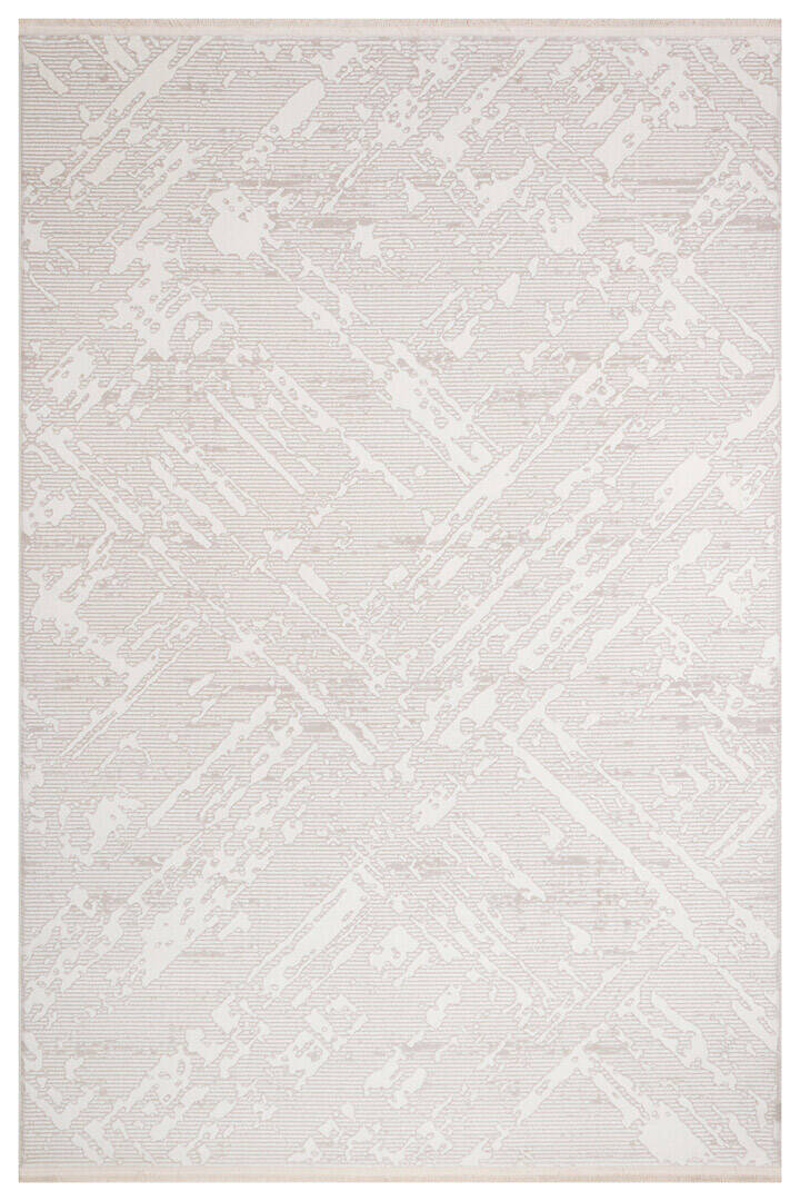 Etro Dekoratif Modern Akrilik Makine Halısı Et04 Gri - 1