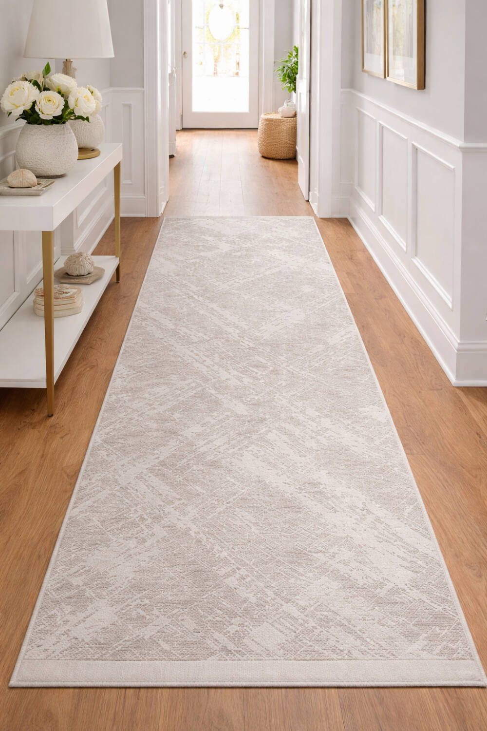 Etro Dekoratif Modern Akrilik Makine Halısı Et04 Gri - 2