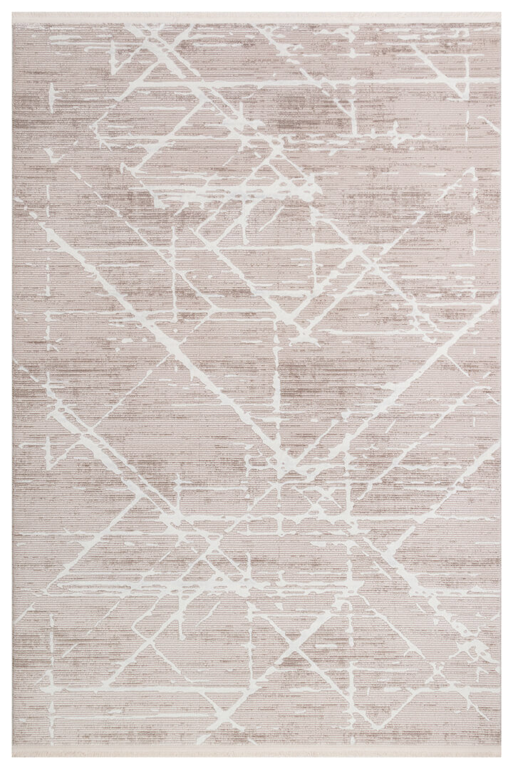 Etro Dekoratif Modern Akrilik Makine Halısı Et06 Vizon 