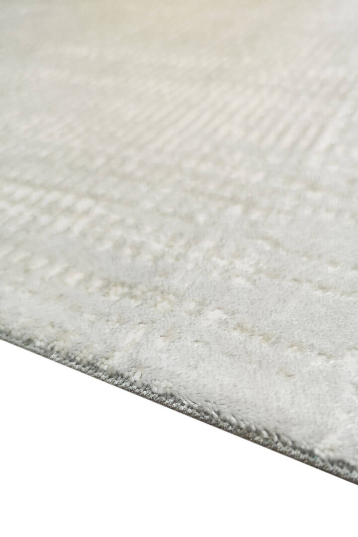 Etro Dekoratif Modern Akrilik Makine Halısı Et07 Kemik - 5