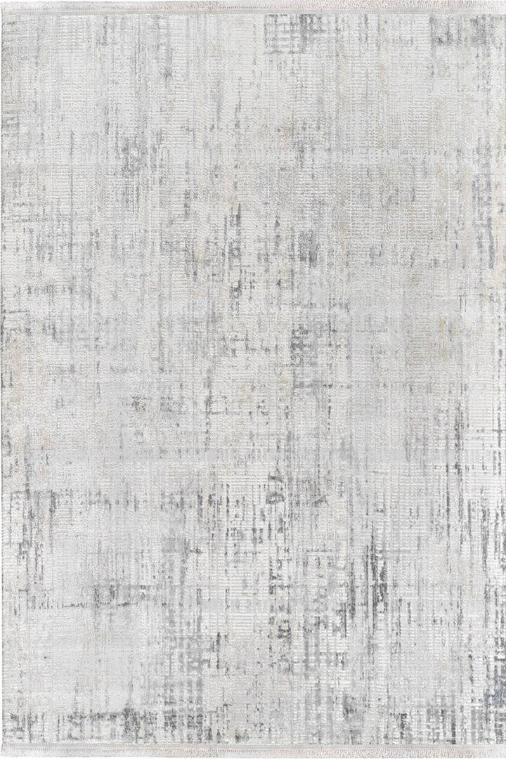 Etro Dekoratif Modern Akrilik Makine Halısı Et08 Gri - 1