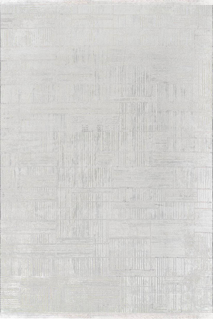 Etro Dekoratif Modern Akrilik Makine Halısı Et09 Kemik - 1