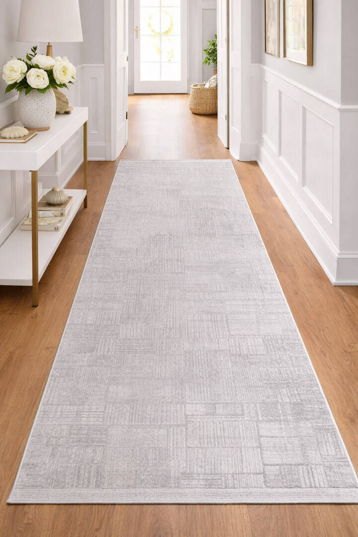 Etro Dekoratif Modern Akrilik Makine Halısı Et09 Kemik - 2