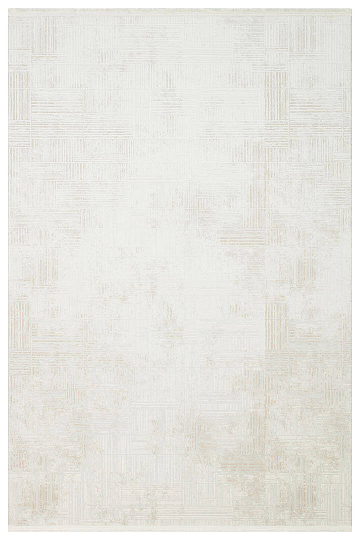 Etro Dekoratif Modern Akrilik Makine Halısı Et09 Kemik - 1