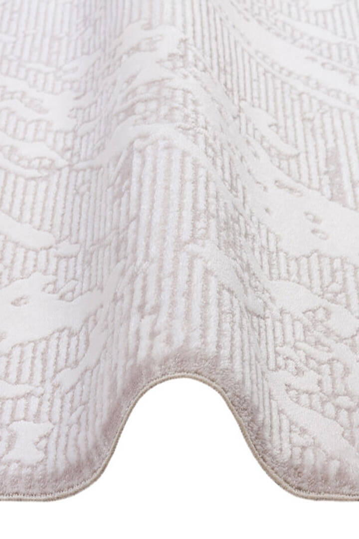 Etro Dekoratif Modern Akrilik Makine Oval Halı Et04 Gri - 2