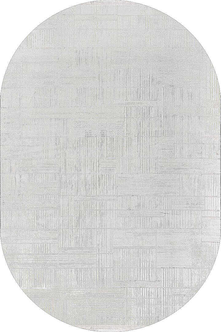 Etro Dekoratif Modern Akrilik Makine Oval Halı Et09 Kemik - Frenda (1)