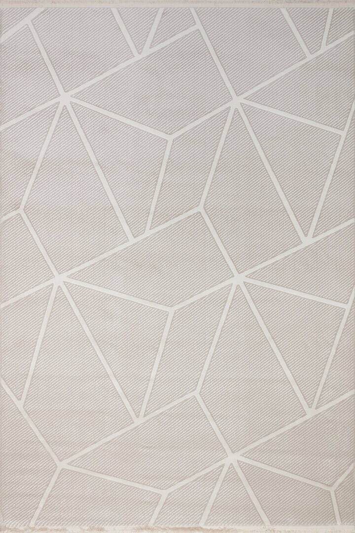 Etro Dekoratif Modern Akrilik Makine Yolluk Özel Ölçü Kesme Halı Et02 Kemik - 2