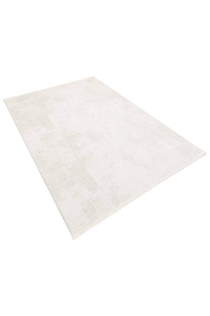 Etro Dekoratif Modern Akrilik Makine Yolluk Özel Ölçü Kesme Halı Et09 Kemik - 3