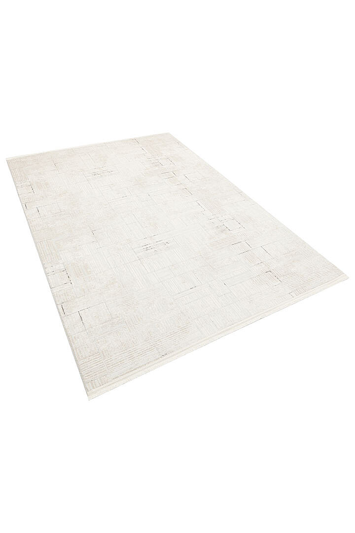 Etro Dekoratif Modern Akrilik Makine Yolluk Özel Ölçü Kesme Halı Et11 Gri - 3