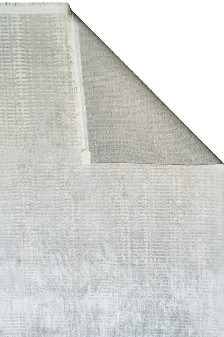 Etro Dekoratif Modern Akrilik Makine Yuvarlak Halı Et07 Kemik - 5