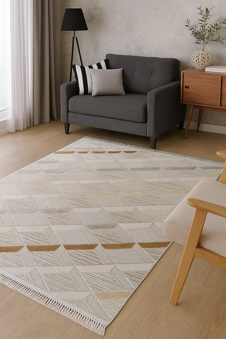 Frenda Home İskandinav Tarzı Makine Halısı Perla Pe01 - 2