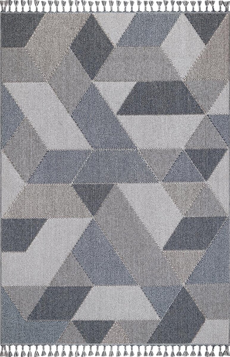 Frenda Home Oslo Pinterest İskandinav Desenli Halı 19477 Gri 