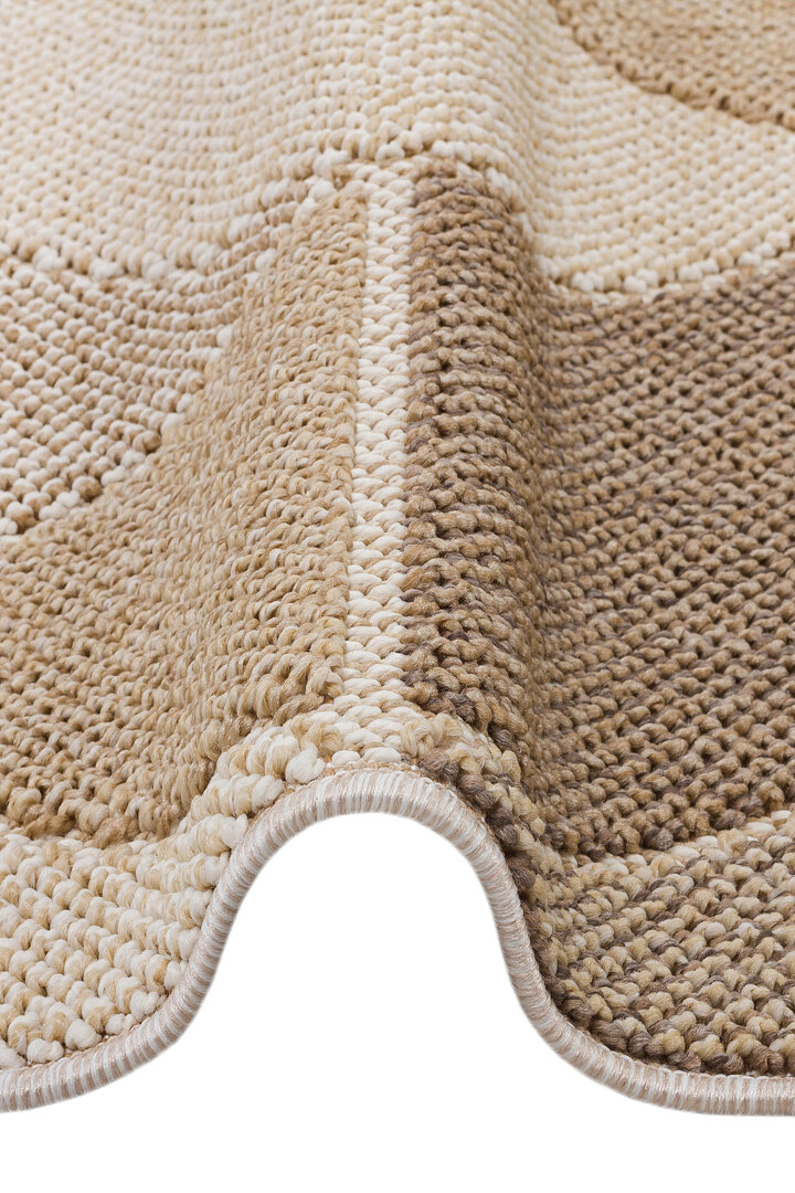 Frenda Home Oslo Pinterest İskandinav Desenli Halı 19477 Kahve - 3