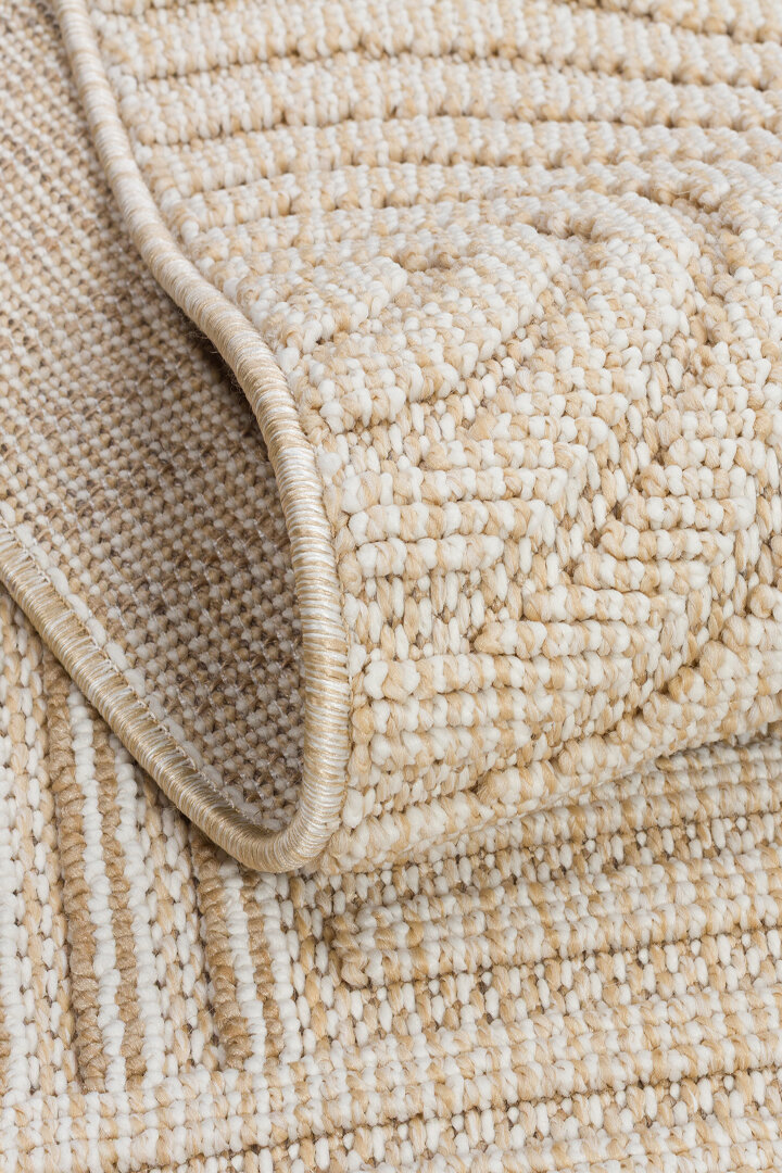 Frenda Home Oslo Pinterest İskandinav Desenli Halı 19481 Bej - 3