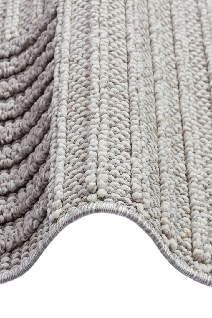 Frenda Home Oslo Pinterest İskandinav Desenli Oval Halı 19480 Gri - Frenda (1)