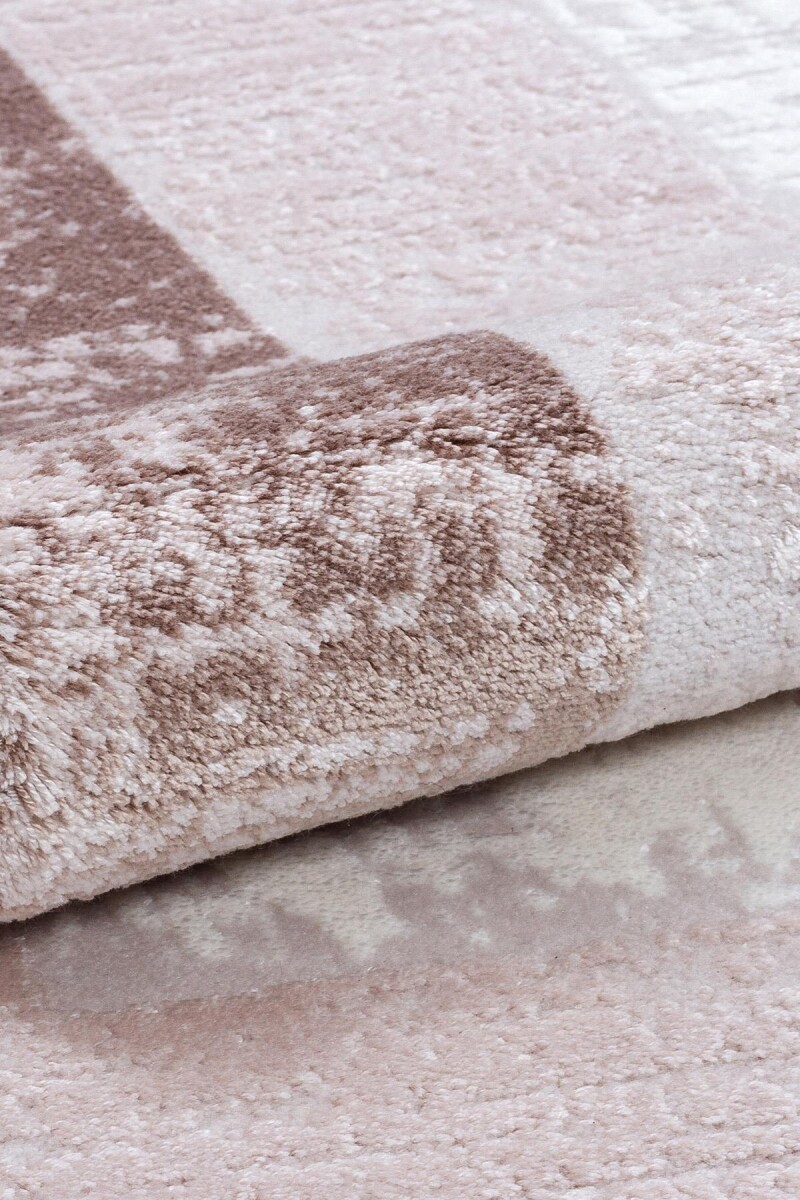 Frenda Home Palermo Modern Çerçeveli Makine Halısı PL01 Kahve - Frenda (1)