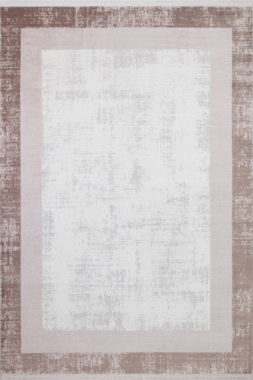 Frenda Home Palermo Modern Çerçeveli Makine Halısı PL01 Kahve - 1